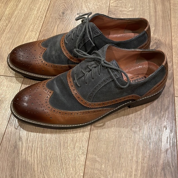 Wingtip Foundry men brown shoes size 8.5 - 41 vintage style. - Picture 10 of 10